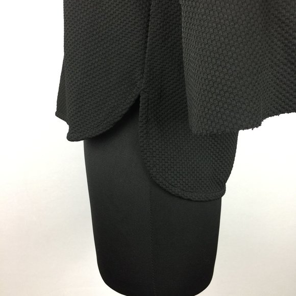 Zara W&B S Textured Blouse Top 3/4 Bell Sleeves - Picture 7 of 10